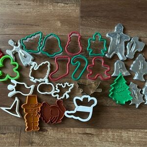 Holiday Cookie Cutter Set - Multicolor